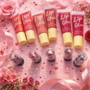 Lip Gloss Collection - Pink and Red Hues